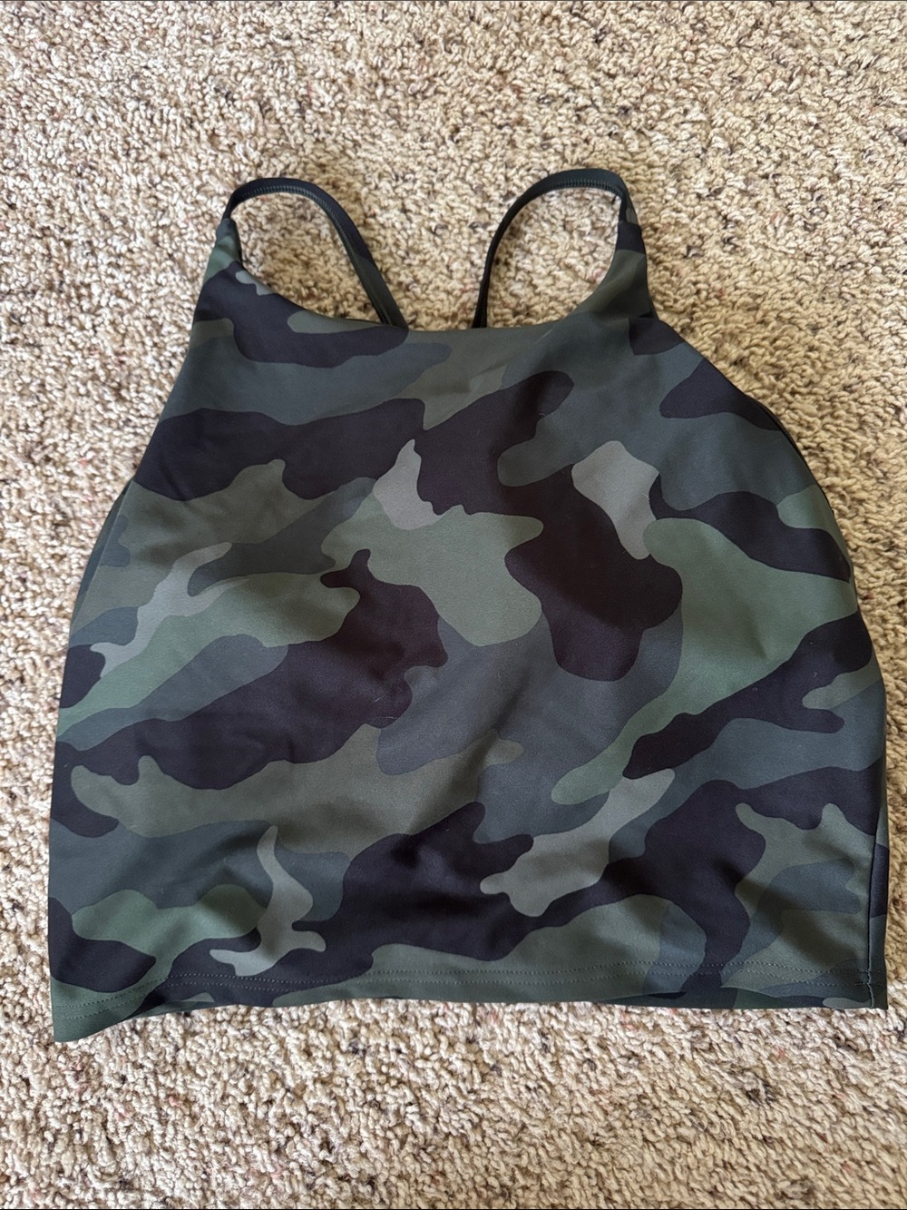 Old Navy Camouflage Racerback Sports Bra Top